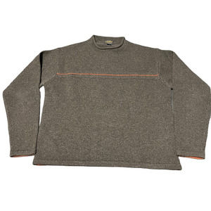Woolrich 100% Lambs Wool Sweater Mens thick size XL